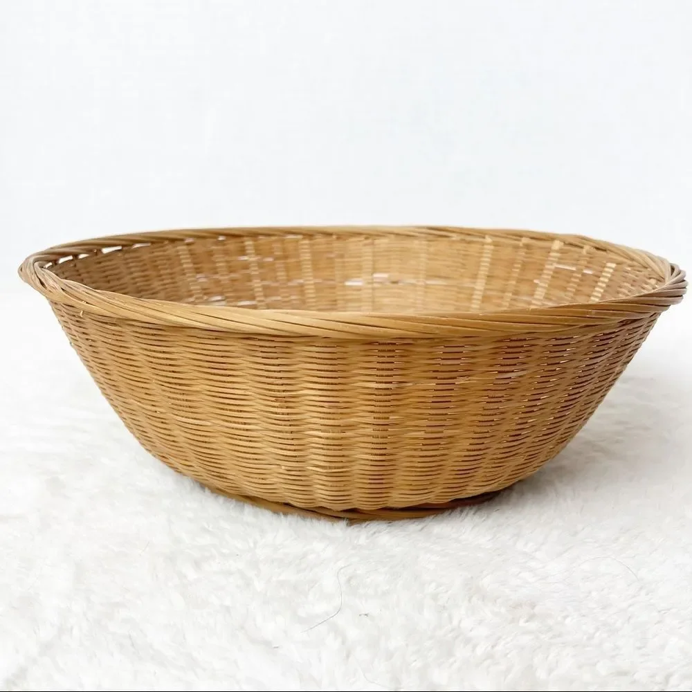 Round basket low short 9” diameter